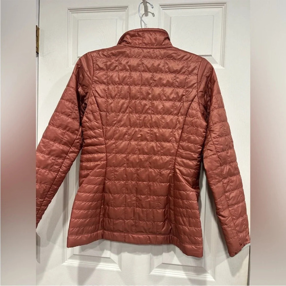 Patagonia Women’s XXL Nano Puff Jacket Burl Red Orange NWT Puffer Puffy - Picture 2 of 8